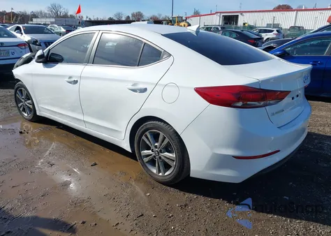 2018 Hyundai Elantra Value Edition z USA, uszkodzony, nr VIN 5NPD84LF2JH317946